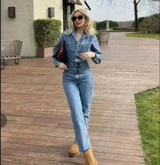 Mona Denim Jumpsuit