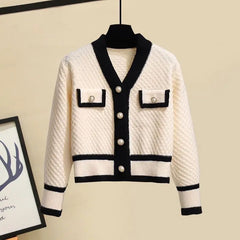 Kathy Knitted Sweater With Pants Set