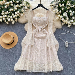 Petal Lace Dress