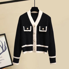 Kathy Knitted Sweater With Pants Set