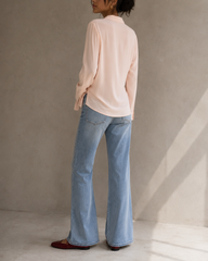 Elise Draped Buckle Shirt