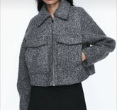 Gigi Woollen Collar Jacket