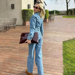 Mona Denim Jumpsuit