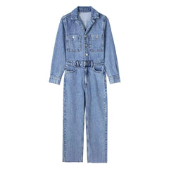 Mona Denim Jumpsuit