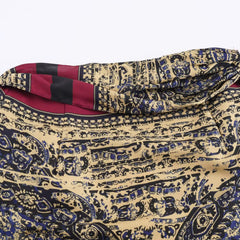 The Baroque Scarf Wrap Skirt