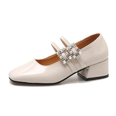 Embellish Mary Jane Heels
