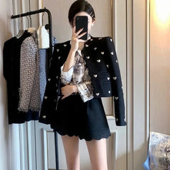 Heart Studded Blazer