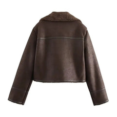 Eli Brown Suede Jacket