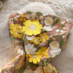 Botanical Muse 3D Floral Dress