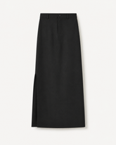 Black skirt on a white background