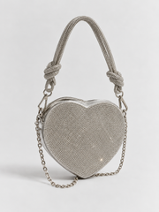 Bling Heart Hand Bag