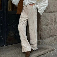 Vienna Corduroy Wide Pants