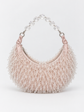 Crystal Luxe Beaded Shoulder Bag