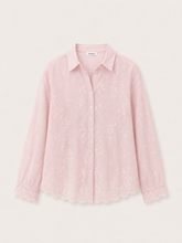 Blush Broderie Lace Shirt