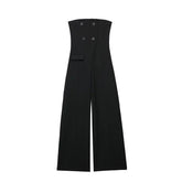 Black Tube Jumpsuit - Label Frenesi Fashion