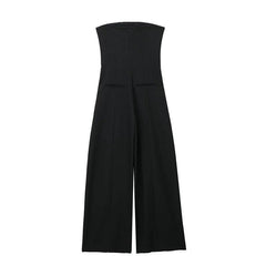 Black Tube Jumpsuit - Label Frenesi Fashion
