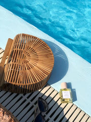 Cairo Bamboo Wooden Bag - Label Frenesi Fashion