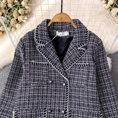 Charlotte Tweed Blazer - Label Frenesi Fashion