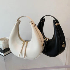 Clara Half Moon Handbag - Label Frenesi Fashion