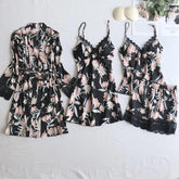 Helen Satin NightSuit Set - Label Frenesi Fashion