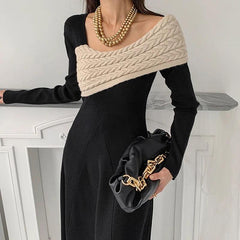 Jane Knitted Dress - Label Frenesi Fashion