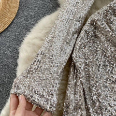 Jen Sequin Bling Dress - Label Frenesi Fashion