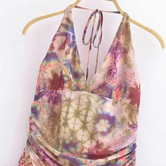 Jenny Frill Backless Dress - Label Frenesi Fashion