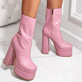 Kyle Platform Boots - Label Frenesi Fashion