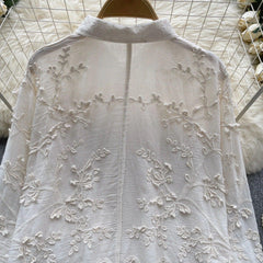 Levi Lace Embroidered Top - Label Frenesi Fashion