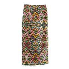 Lulu Printed Midi Skirt - Label Frenesi Fashion