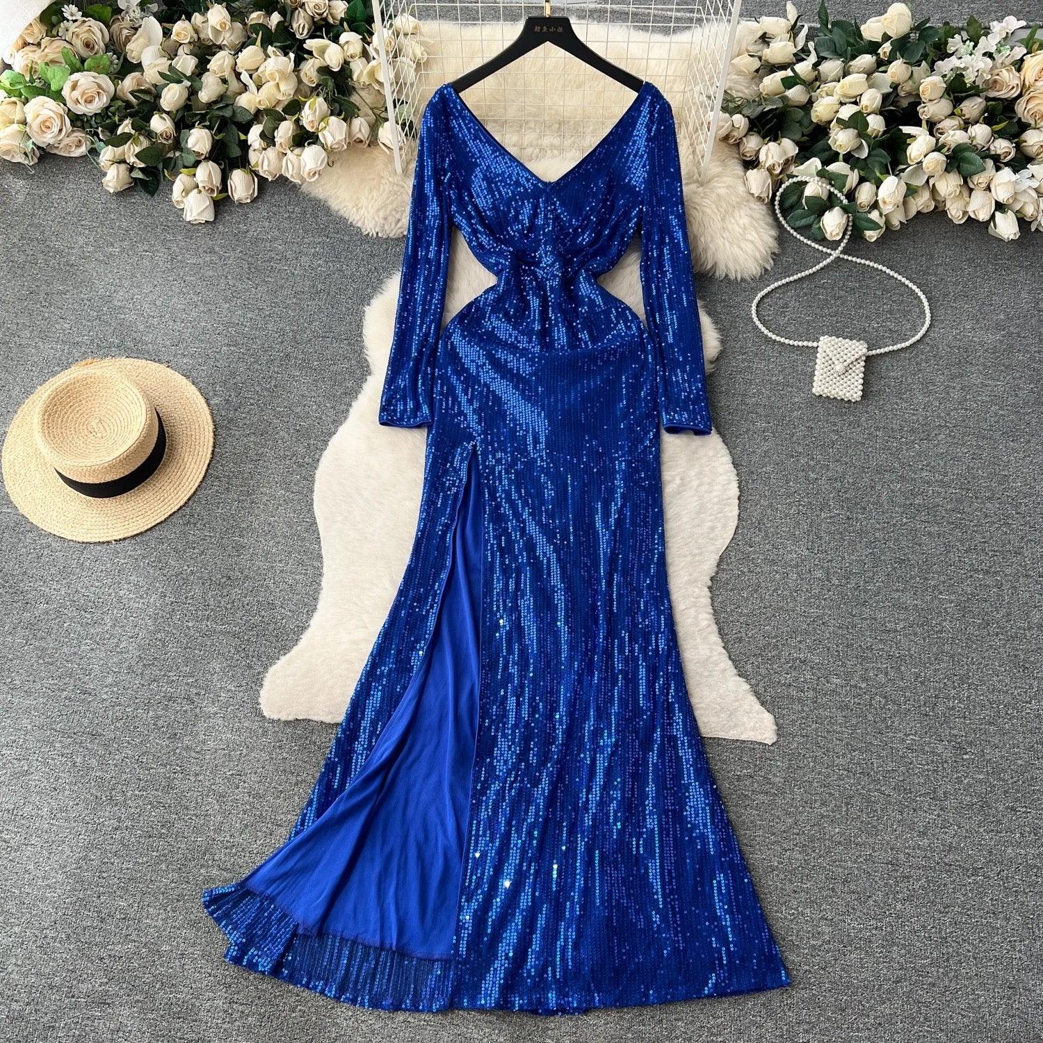 Mallory Sequin Dress - Label Frenesi Fashion