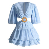 Marisa Waist Cut Dress - Label Frenesi Fashion