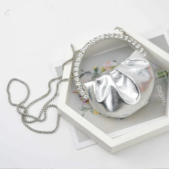 Megan Top Handle Crystal Rhinestone Bag - Label Frenesi Fashion