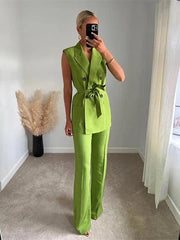 Monet Tailored Blazer & Pants Set - Label Frenesi Fashion