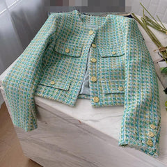 Noel Tweed Blazer - Label Frenesi Fashion