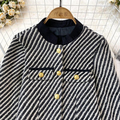 Nolan Striped Blazer - Label Frenesi Fashion