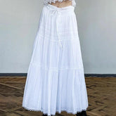 Penny White Maxi Skirt - Label Frenesi Fashion