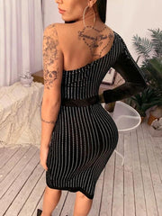 Bedazzled Dress - Label Frenesi Fashion