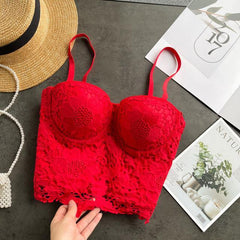 Betsy Lace Bustier Top - Label Frenesi Fashion