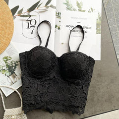 Betsy Lace Bustier Top - Label Frenesi Fashion