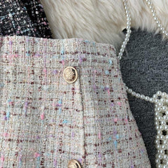 Charles Tweed Skirt - Label Frenesi Fashion