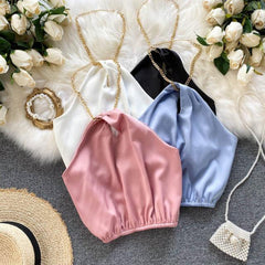 Cheril Halter Top - Label Frenesi Fashion