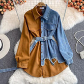 Dual Denim Shirts - Label Frenesi Fashion