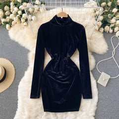 Elsa Backless Rhinestone Dress - Label Frenesi Fashion