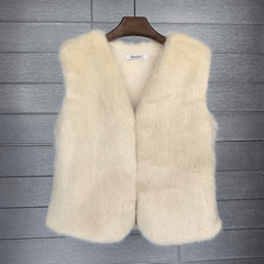 Furly Vest Jackets - Label Frenesi Fashion