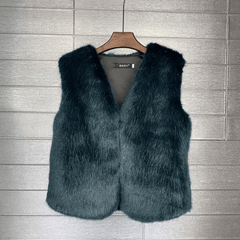 Furly Vest Jackets - Label Frenesi Fashion