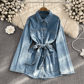 Gigi Denim Shirt - Label Frenesi Fashion