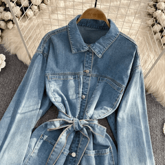 Gigi Denim Shirt - Label Frenesi Fashion