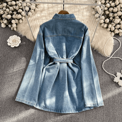 Gigi Denim Shirt - Label Frenesi Fashion