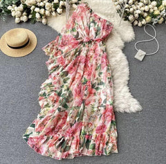 Greta Floral Dress - Label Frenesi Fashion